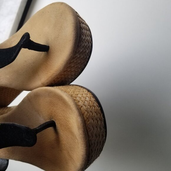 UGG Australia Zamora Wedge Platform Women's Sandals Sz 8 - Picture 4 of 15